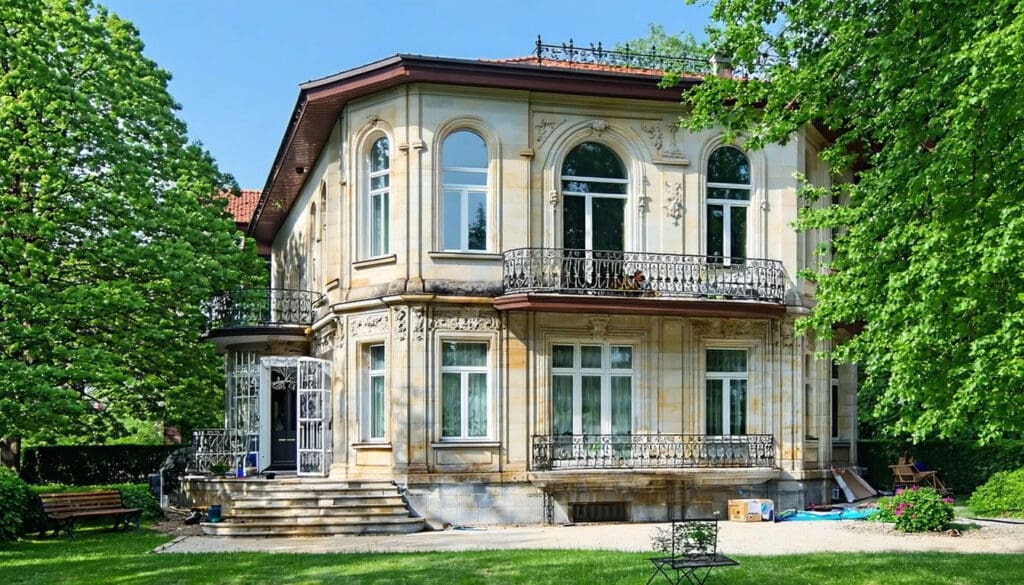 replace windows in a historic building in Romania