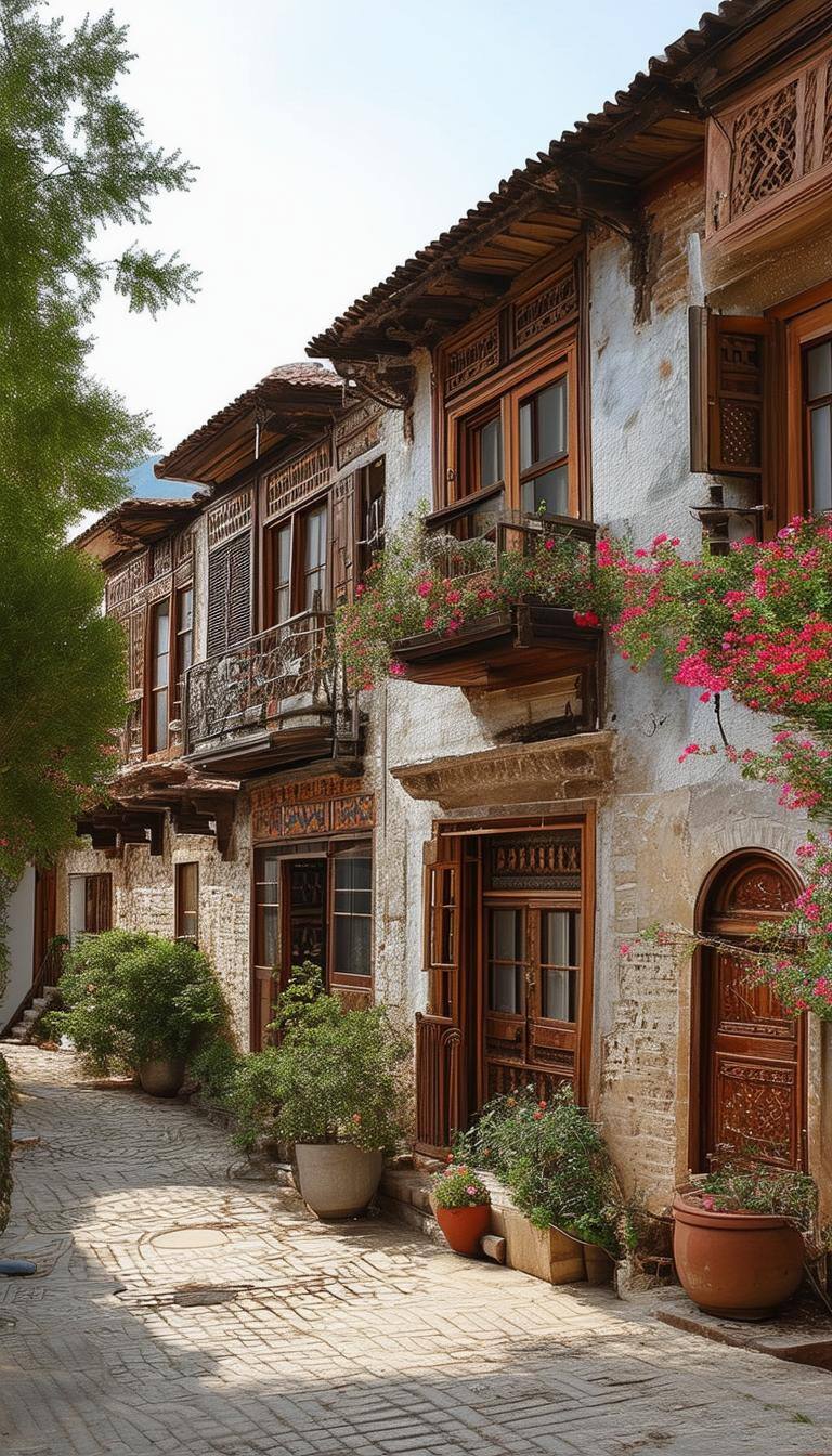 A traditional Turkish town house