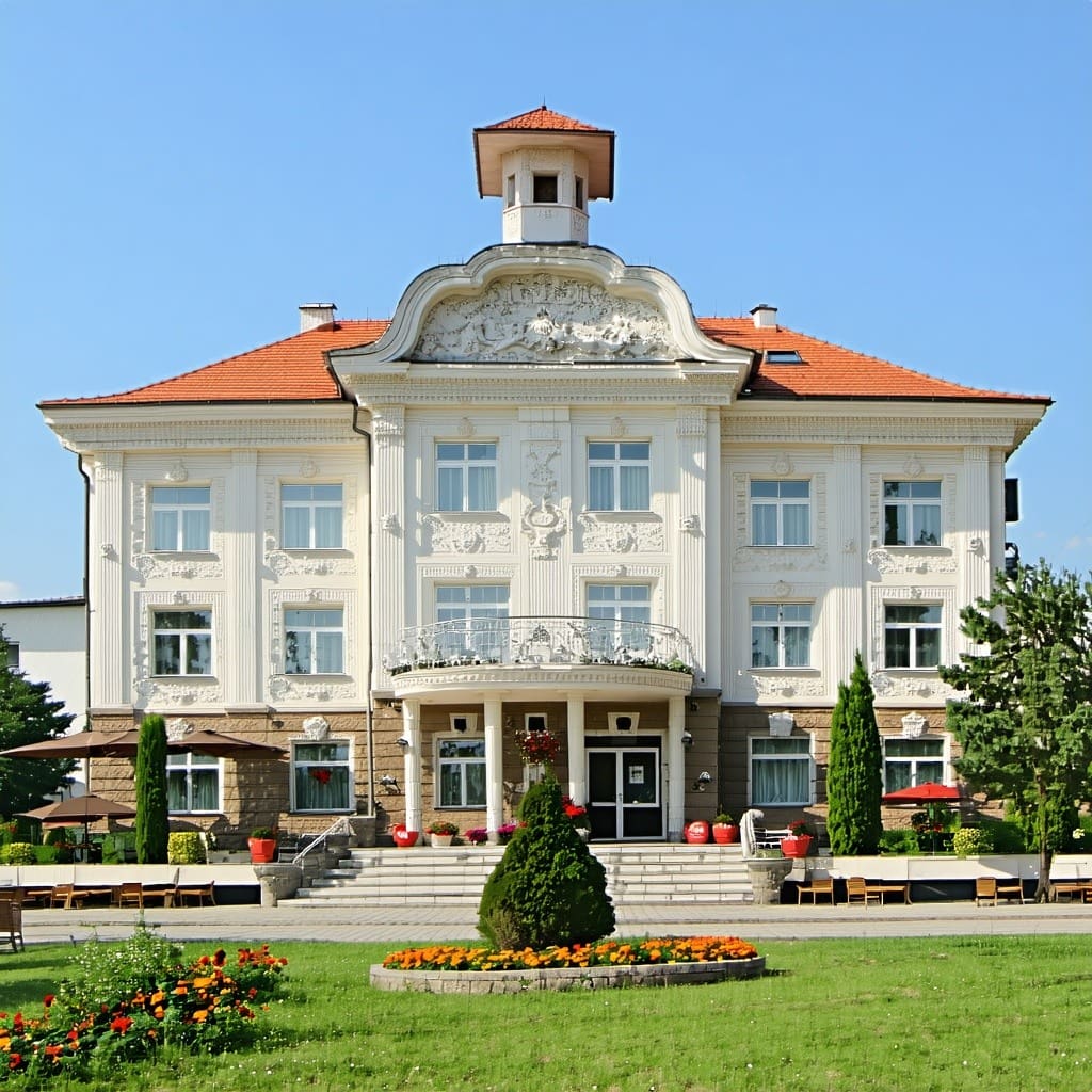 A traditional hotel in Moldova