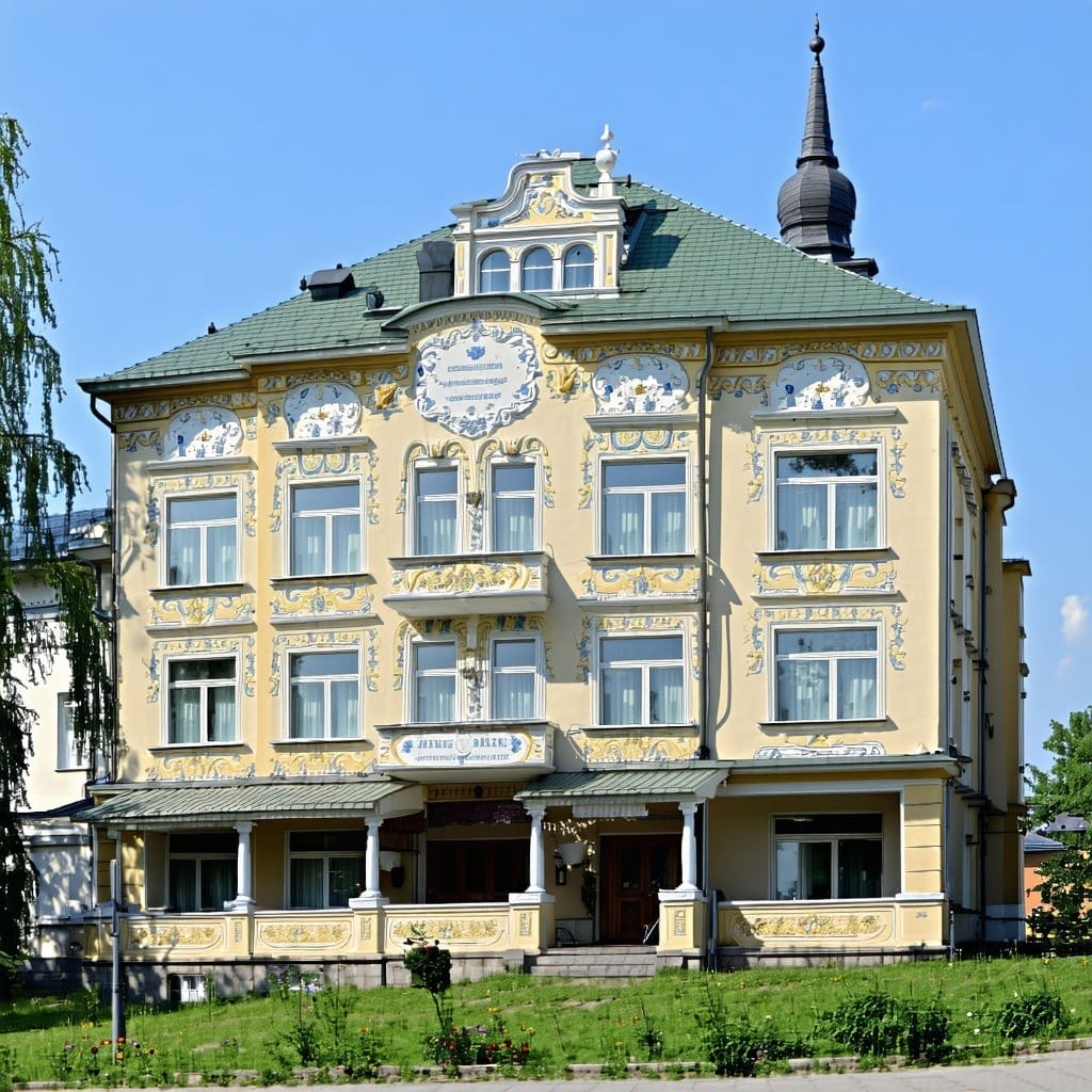 A traditional hotel in Ukraine