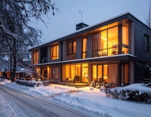Low heat loss glazing keeping Ukrainian homes warm and energy-efficient in winter