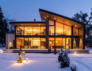 Modern glazing for homes combining stylish design and energy efficiency in Ukraine